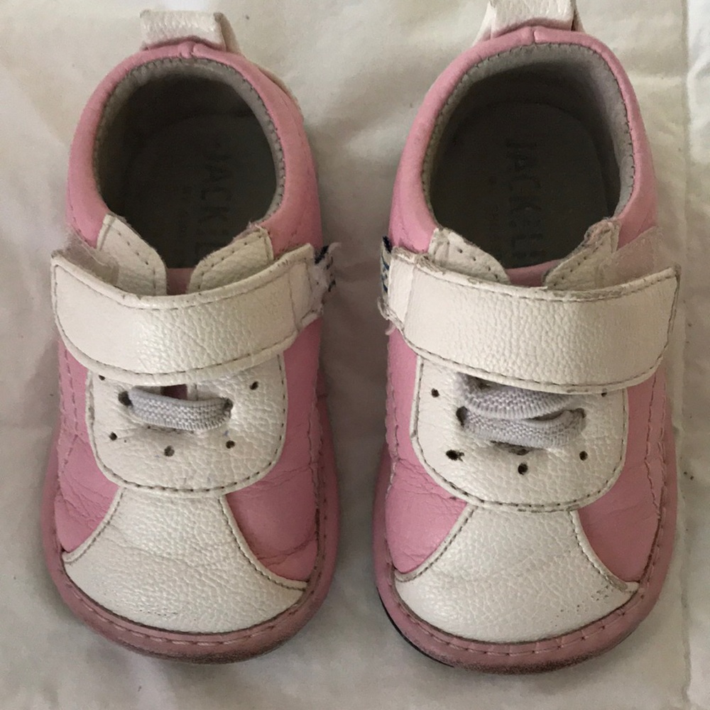 Jack and Lily sz 3 leather shoes